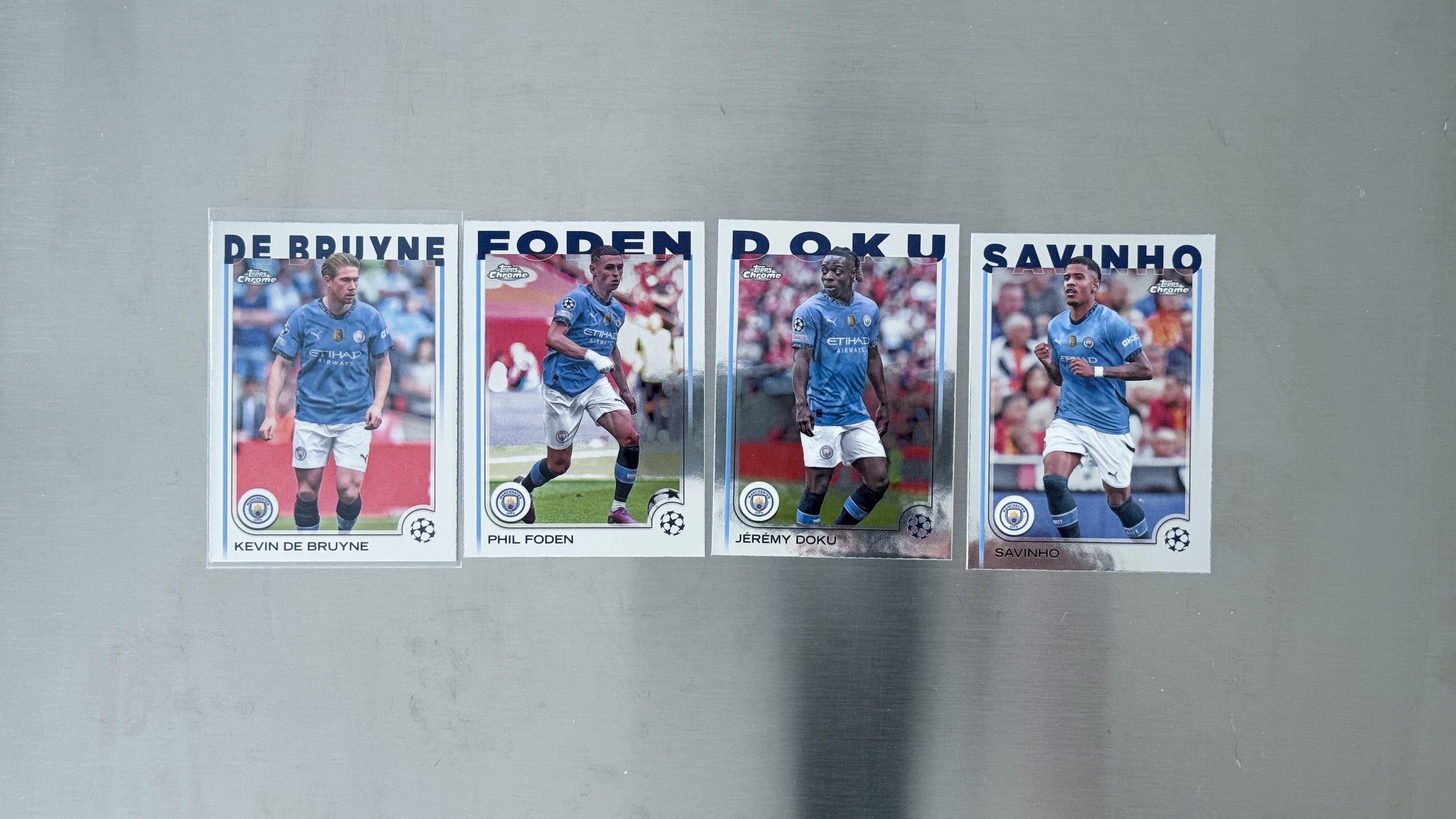 2024-25 Topps Chrome UEFA Club Competitions - Manchester City